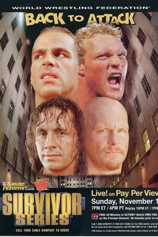 Cover of the movie WWE Survivor Series 1996