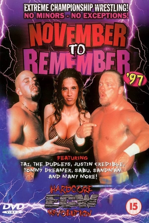 Cover of the movie ECW November to Remember 1997
