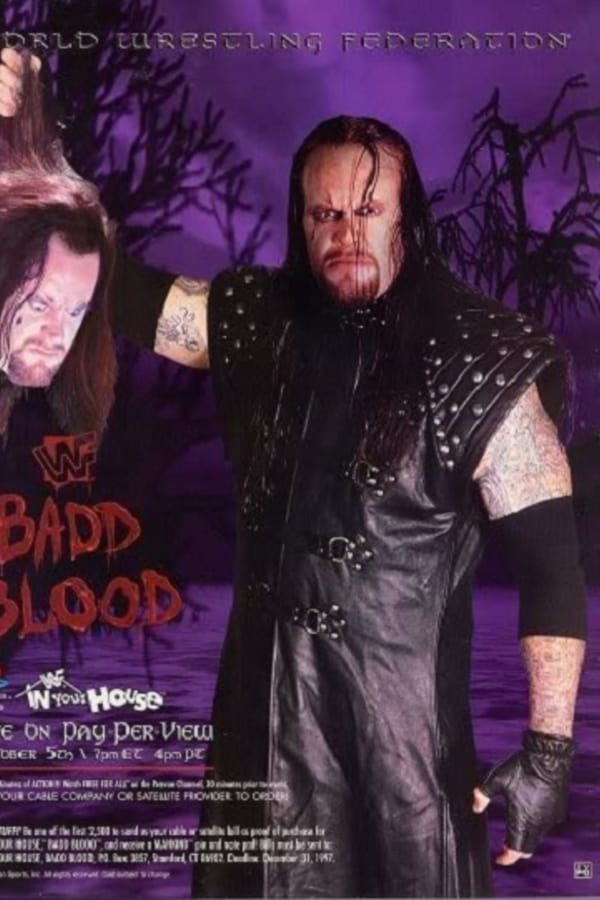 Cover of the movie WWE Badd Blood: In Your House