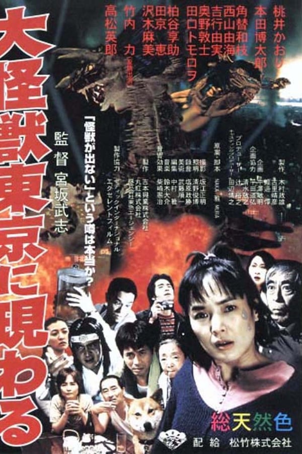 Cover of the movie A Giant Monster Appears in Tokyo