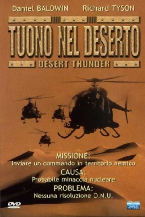 Cover of the movie Desert Thunder