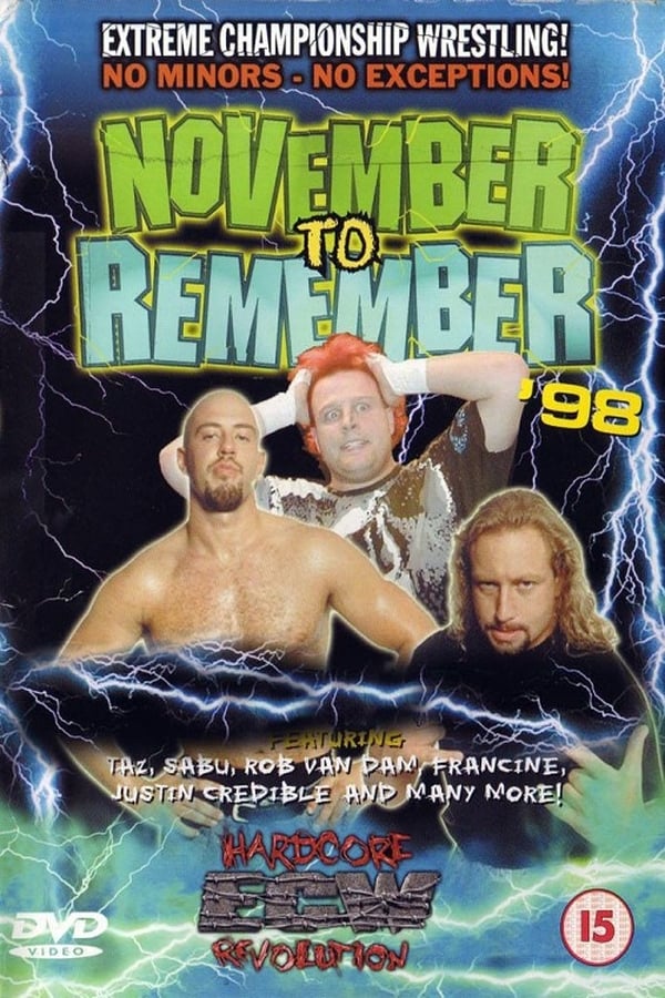 Cover of the movie ECW November to Remember 1998