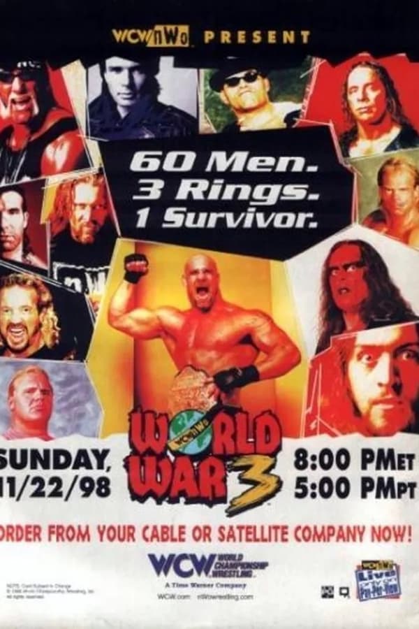 Cover of the movie WCW World War 3 1998