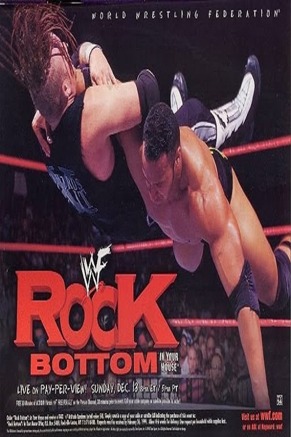Cover of the movie WWE Rock Bottom: In Your House