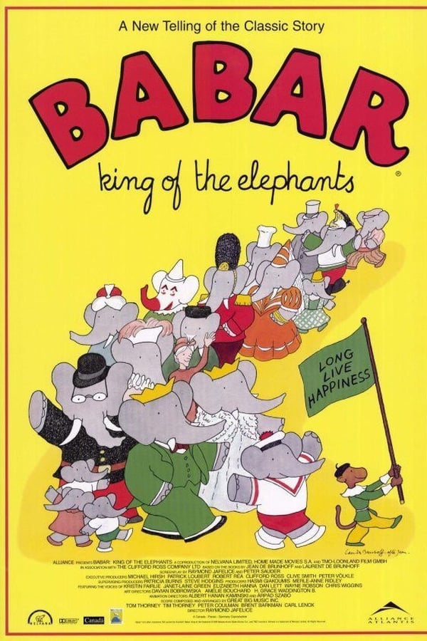 Cover of the movie Babar: King of the Elephants