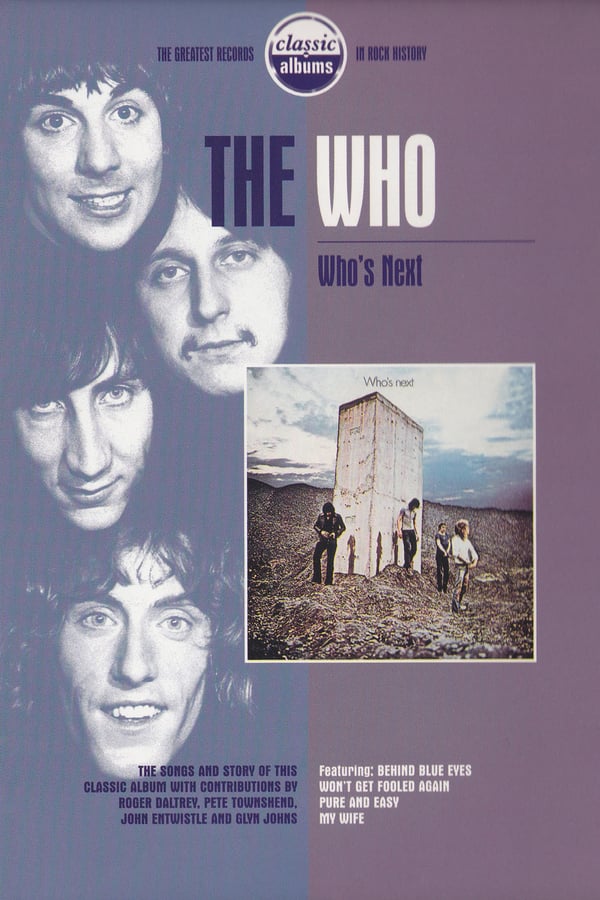 Cover of the movie Classic Albums: The Who - Who's Next