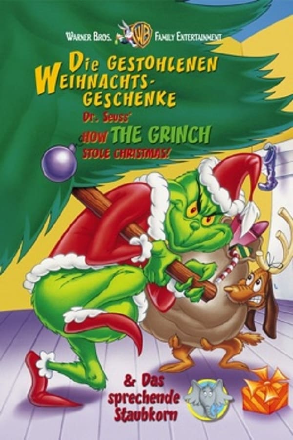 Cover of the movie Dr. Seuss' How the Grinch Stole Christmas! and Horton Hears a Who!
