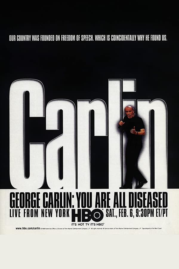 Cover of the movie George Carlin: You Are All Diseased
