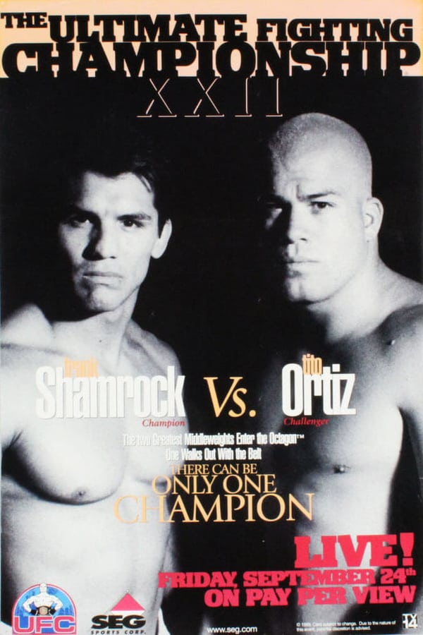 Cover of the movie UFC 22: There Can Be Only One Champion