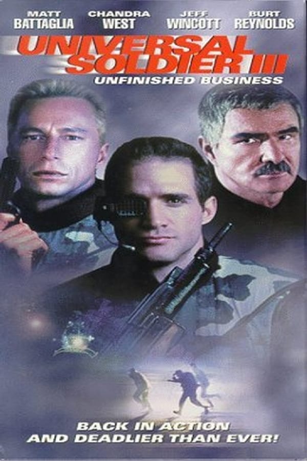 Cover of the movie Universal Soldier III: Unfinished Business