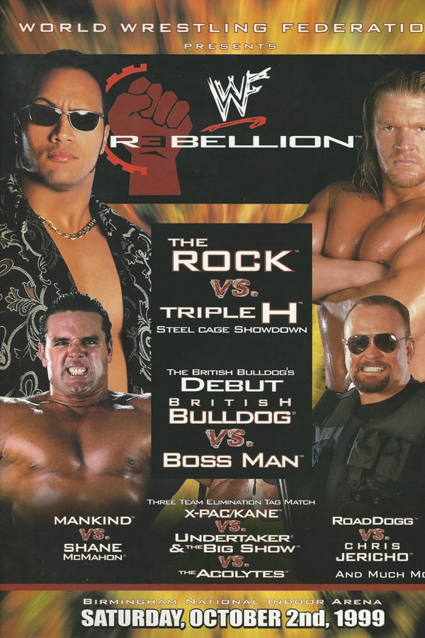 Cover of the movie WWE Rebellion 1999