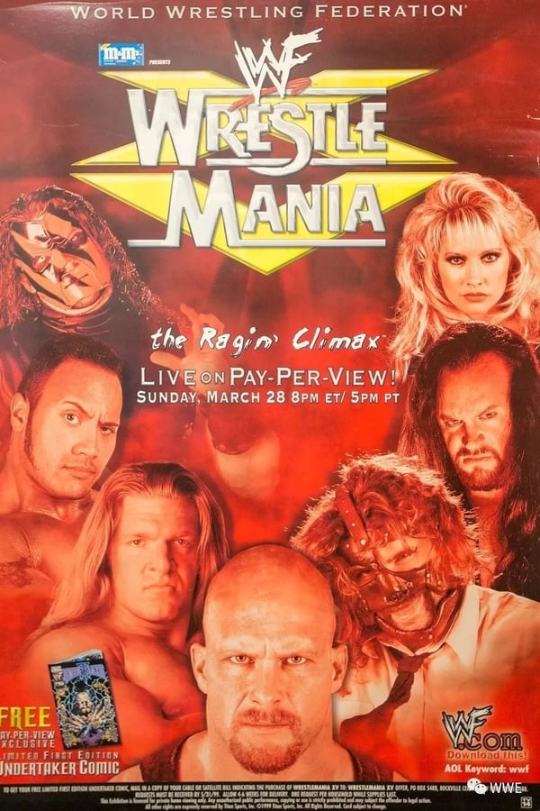 Cover of the movie WWE WrestleMania XV