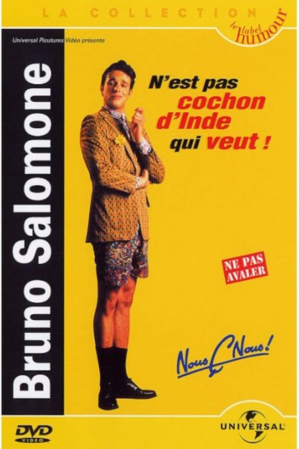 Cover of the movie Bruno Salomone: N'est pas cochon d'Inde qui veut !