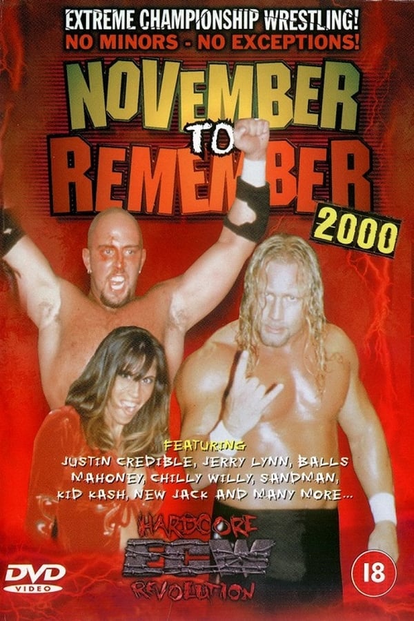 Cover of the movie ECW November to Remember 2000