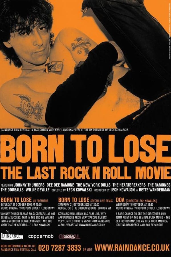 Cover of the movie Born to Lose: The Last Rock and Roll Movie