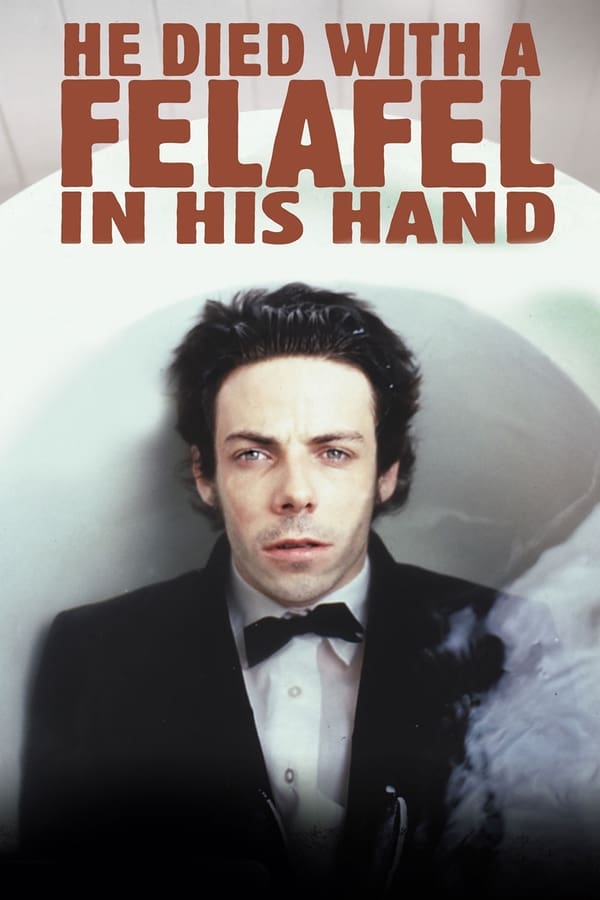 Cover of the movie He Died with a Felafel in His Hand