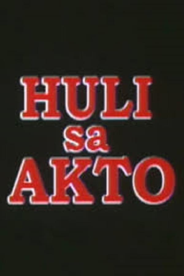 Cover of the movie Huli sa akto