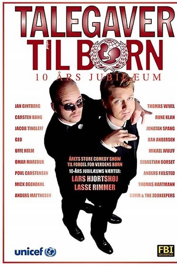 Cover of the movie Talegaver Til Børn: 10 Års Jubilæum