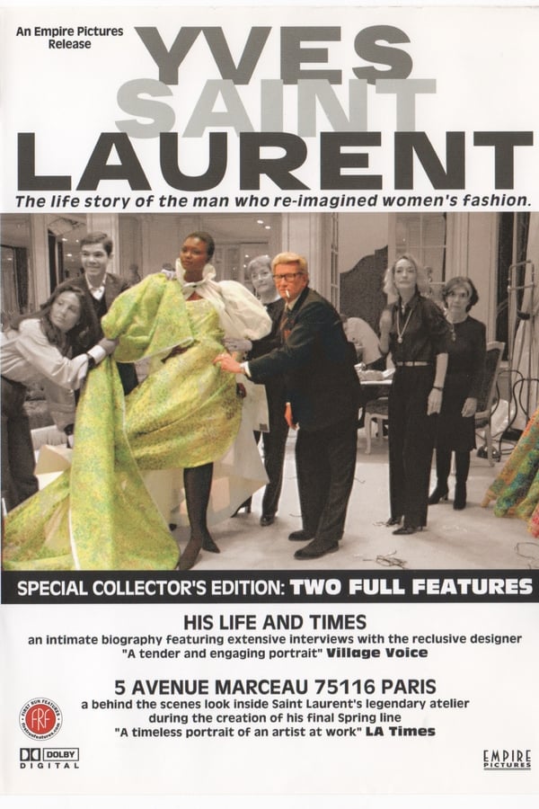 Cover of the movie Yves Saint Laurent: His Life and Times