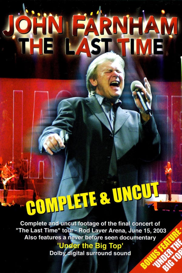 Cover of the movie John Farnham - The Last Time