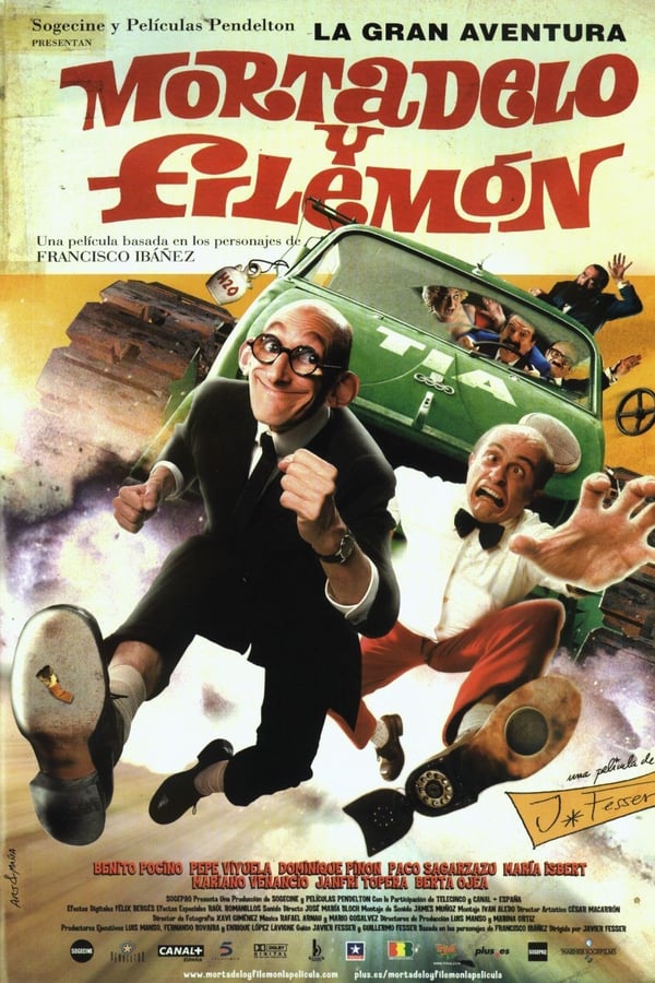 Cover of the movie Mortadelo & Filemon: The Big Adventure