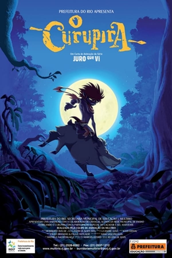 Cover of the movie O Curupira