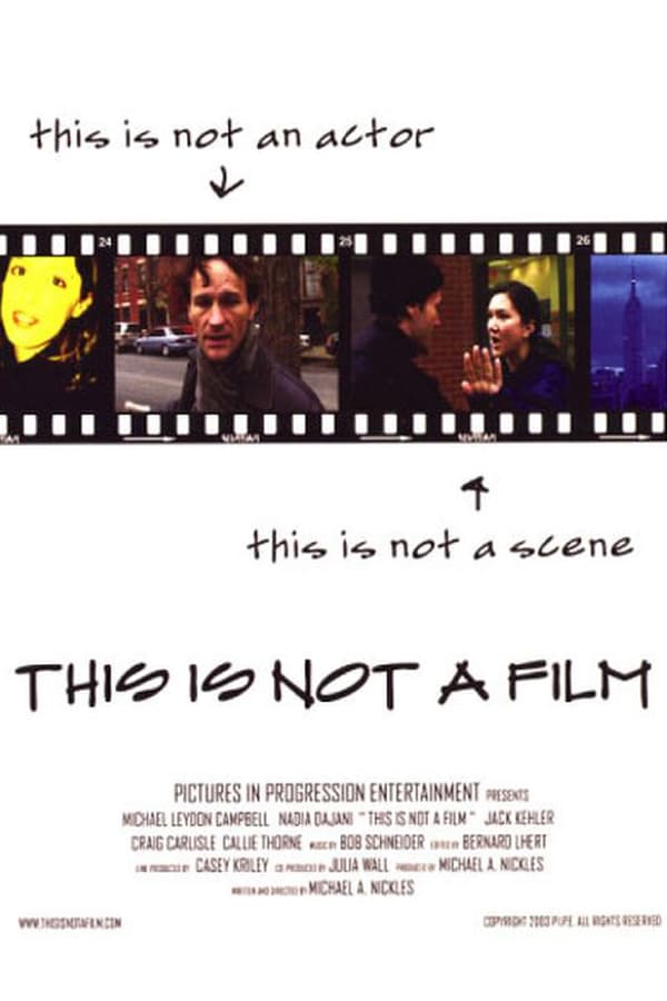 Cover of the movie This Is Not a Film