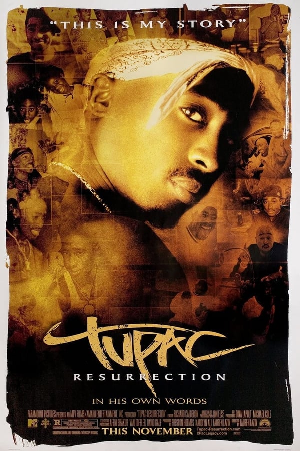 Cover of the movie Tupac: Resurrection