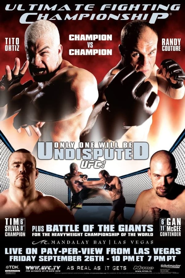 Cover of the movie UFC 44: Undisputed