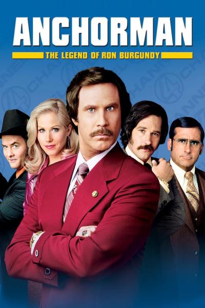 Cover of Anchorman: The Legend of Ron Burgundy