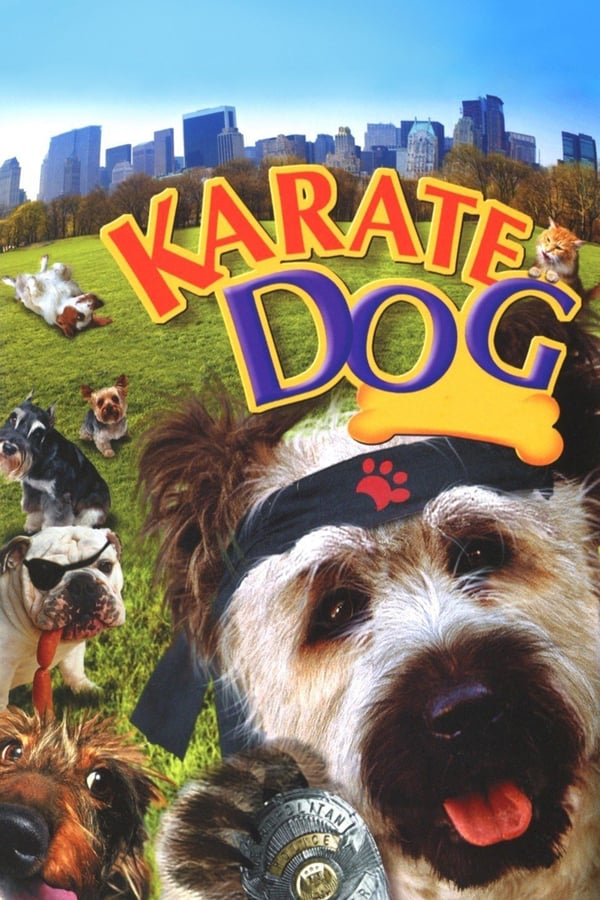 Cover of the movie The Karate Dog