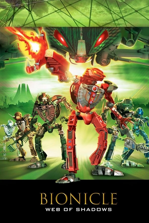 Cover of the movie Bionicle 3: Web of Shadows