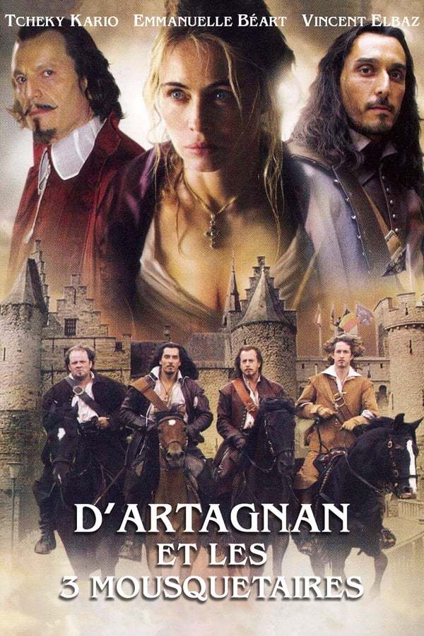 Cover of the movie D'Artagnan and the Three Musketeers