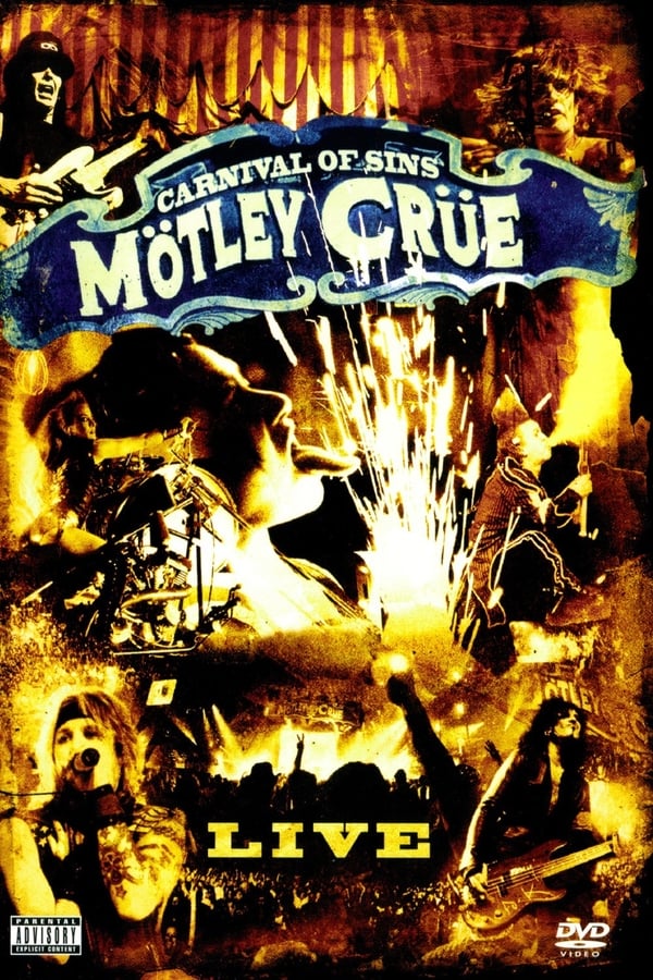 Cover of the movie Mötley Crüe: Carnival of Sins
