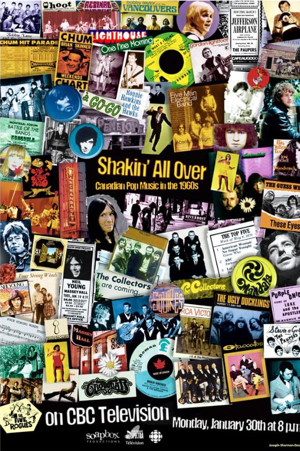 Cover of the movie Shakin All Over: Canadian Pop Music in the 1960s
