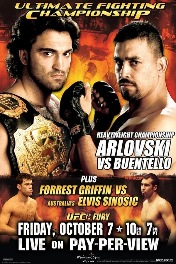 Cover of the movie UFC 55: Fury