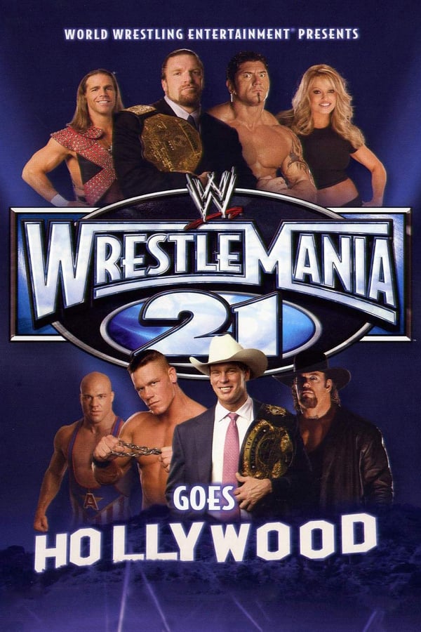 Cover of the movie WWE WrestleMania 21