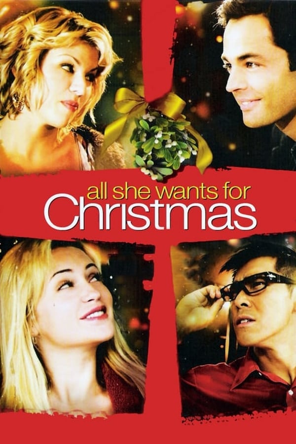 Cover of the movie All She Wants for Christmas