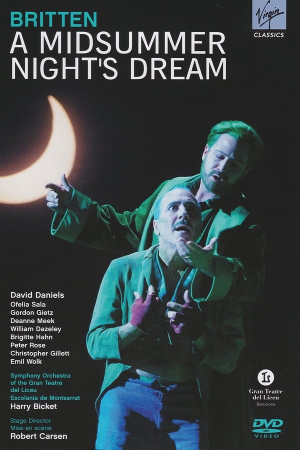 Cover of the movie Benjamin Britten - A Midsummer Night's Dream