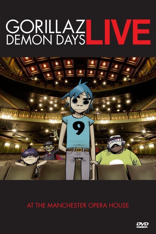 Cover of the movie Gorillaz: Live in Manchester