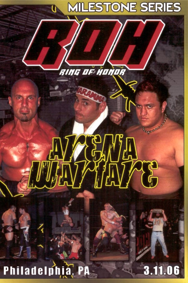 Cover of the movie ROH Arena Warfare