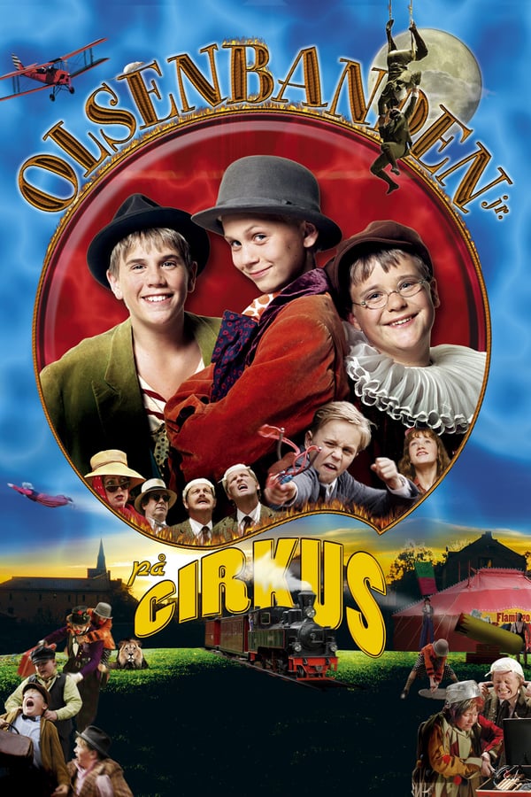Cover of the movie The Junior Olsen Gang at the Circus