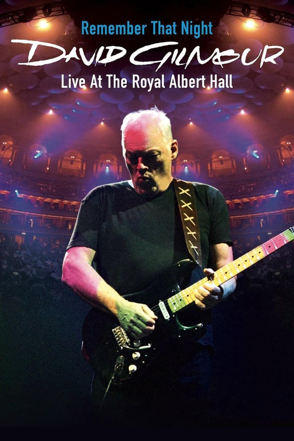 Cover of the movie David Gilmour: Remember That Night