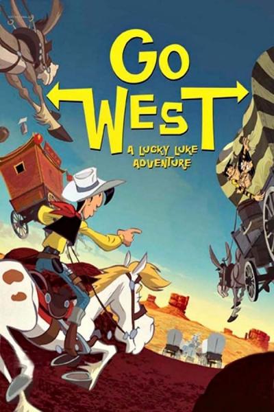 Cover of the movie Go West: A Lucky Luke Adventure