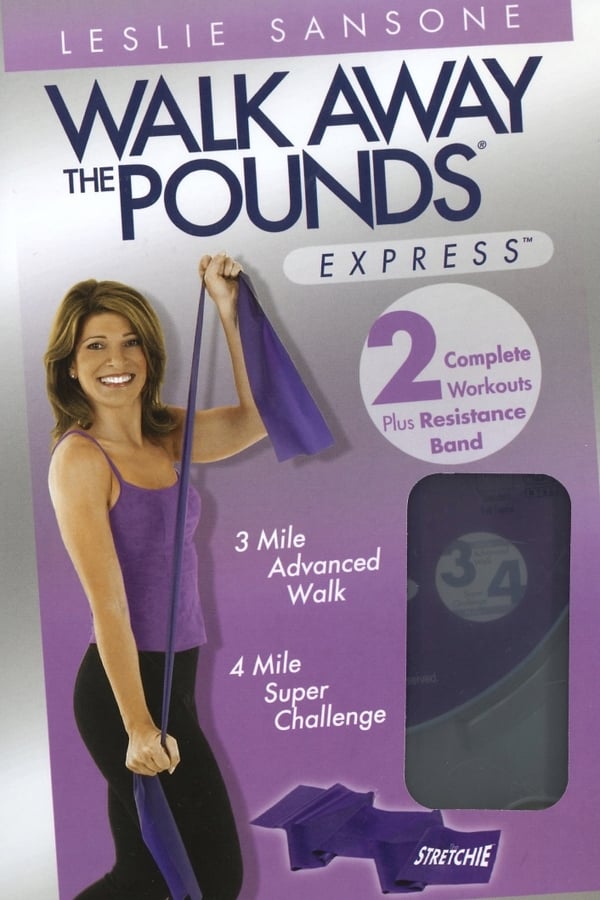 Cover of the movie Leslie Sansone: Walk Away The Pounds Express ~ 3 & 4 Miles