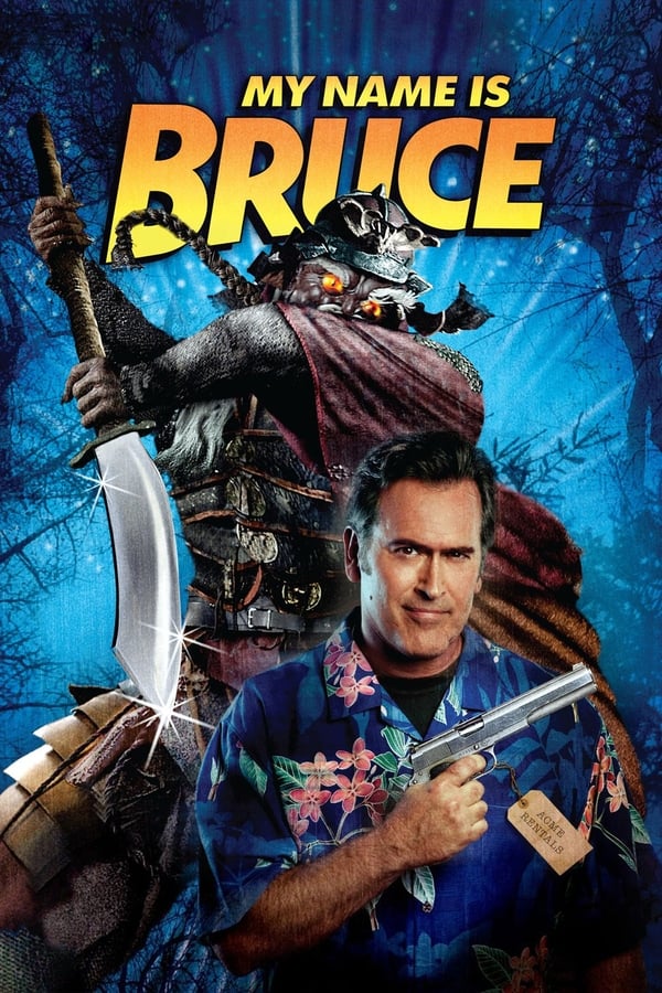 Cover of the movie My Name Is Bruce