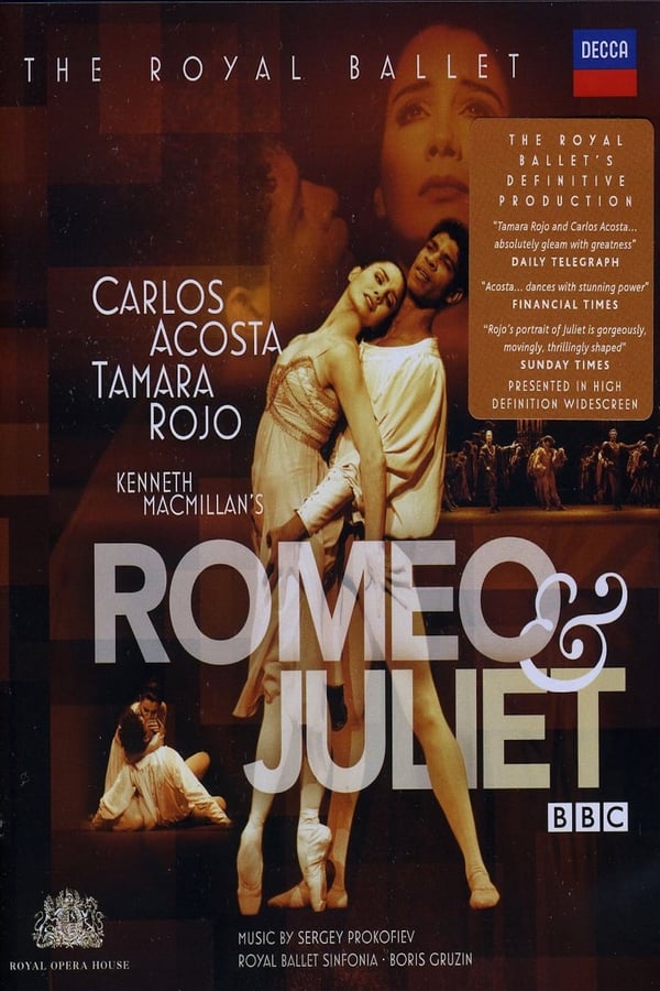 Cover of the movie Romeo & Juliet - The Royal Ballet