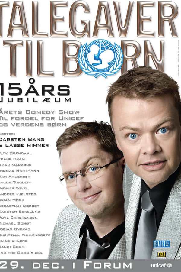 Cover of the movie Talegaver Til Børn: 15 Års Jubilæum