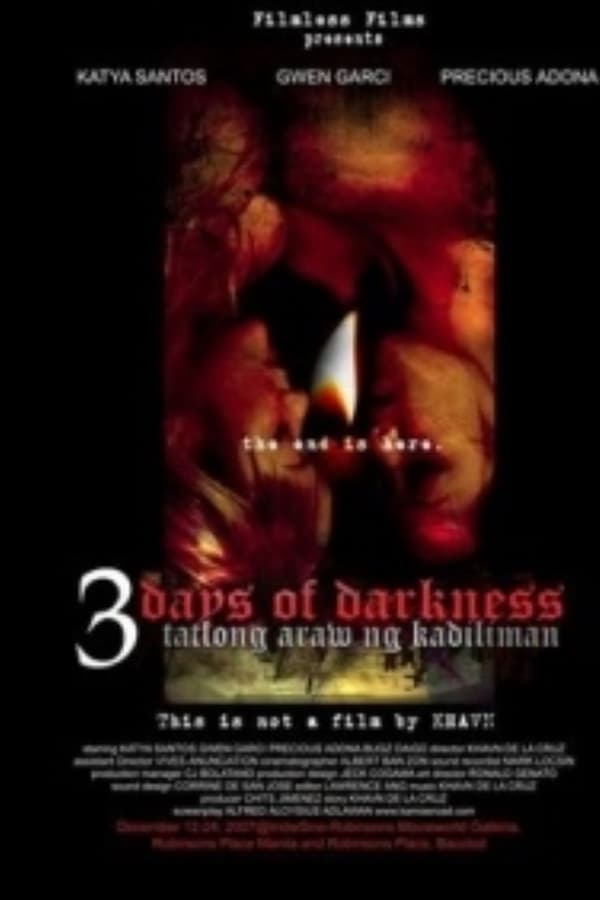 Cover of the movie Three Days of Darkness