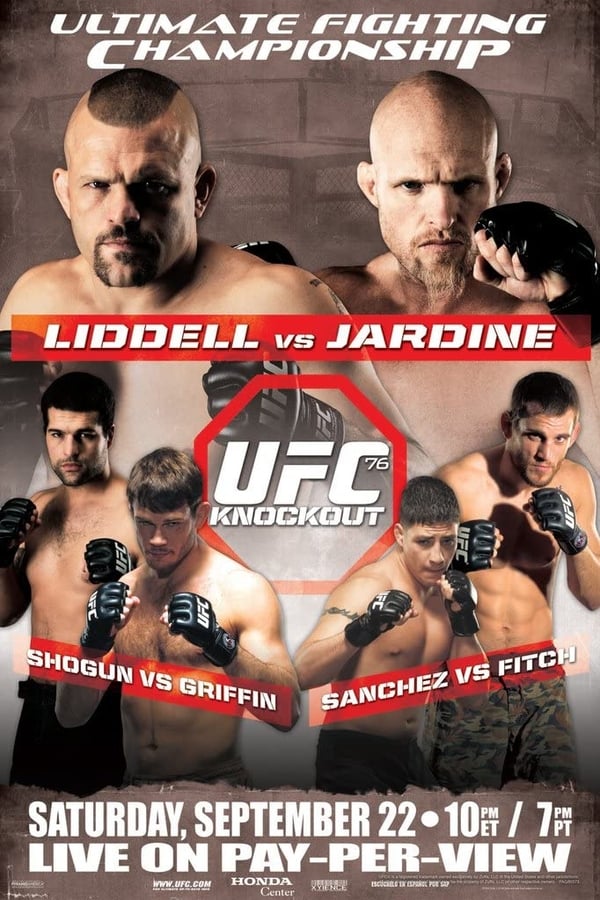 Cover of the movie UFC 76: Knockout